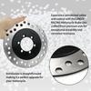 LINGQI RACING 160mm Bremsscheibe Bremsbeläge Links Rechts Bremssystem Für 150cc 200cc ATV Roller Quad Go-Kart Buggy UTV