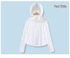 UPF50+ Kids Sun Protection Hooded Summer Jacket - Lightweight, Breathable, Anti-UV, Ice Silk Fabric