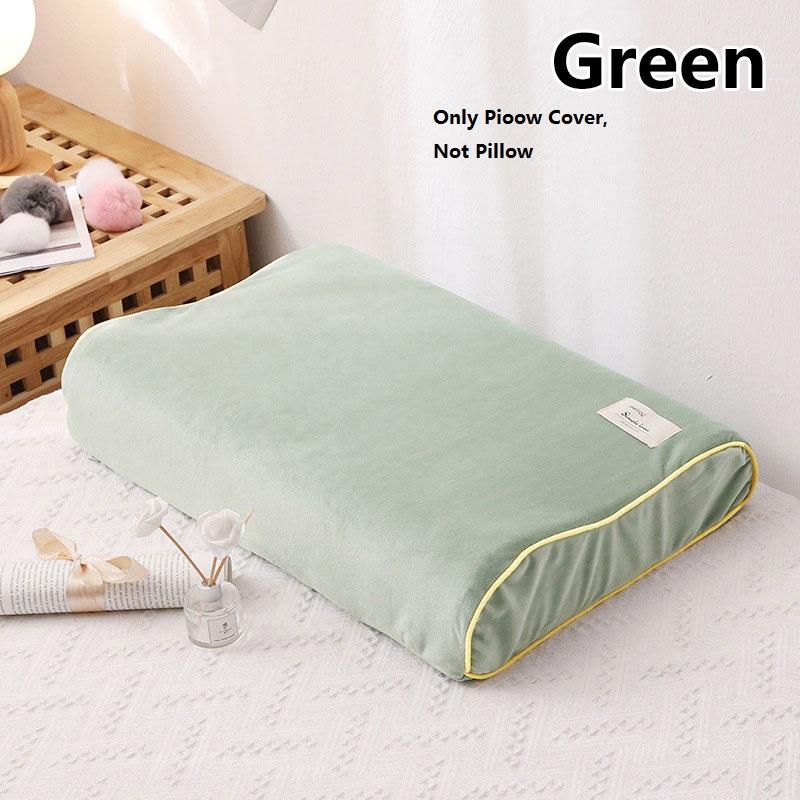 

Наволочка из пены с эффектом памяти Contour, мягкая бархатная наволочка, наволочка из латекса для шеи, защитная подушка для домашнего декора 30x50 см 40x60 см 30x50cm