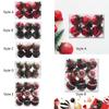 Christmas Ball Ornaments Decorative Baubles Pendants Party Favors for Xmas Trees