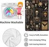 1PC Halloween Theme Throw Blanket Skeleton skull horrible arts Thin Blanket Gifts for Couch Bed Car Home Camping all season use