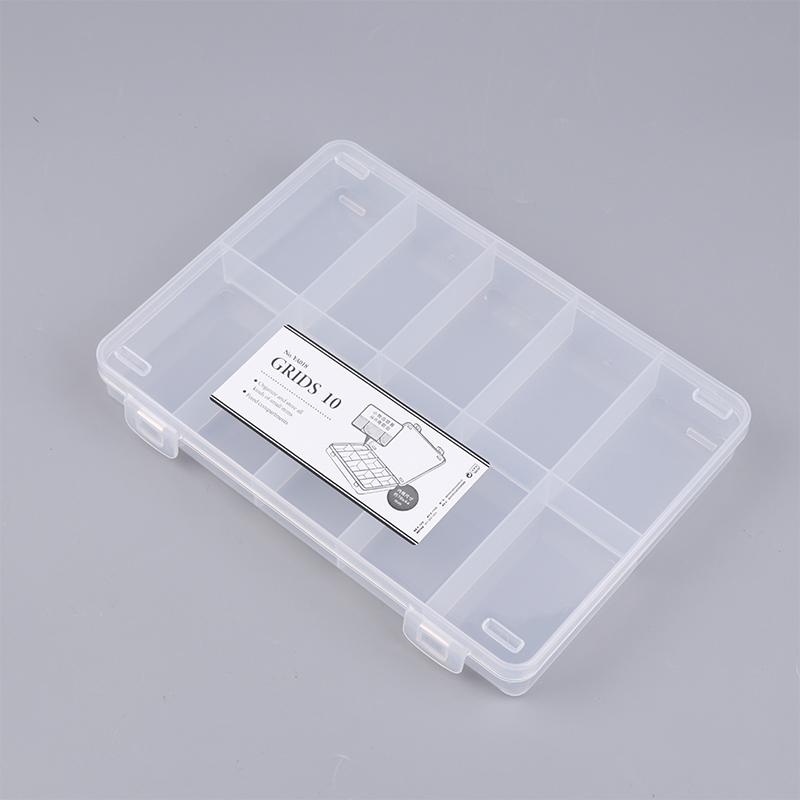 Car Model Storage Box 10 Grids Boys Toy Dustproof Organizer Case For Diecast Vehicles And Models