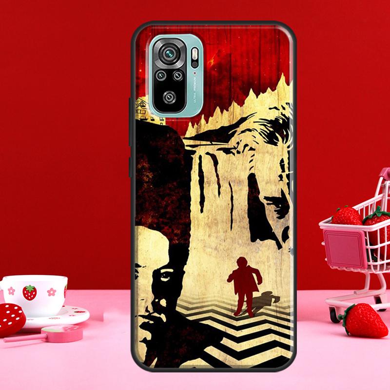 Husă Twin Peaks Fire Walk With Me pentru Xiaomi Redmi Note 8 9 10 11 Pro Note 10S 9S 11S pentru Redmi 9 10 9T 9A 9C Coque