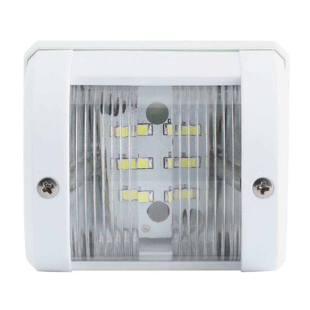 Durable 12V/24V Boat Signal Light 135 Degrees IP66 LED Navigation Lamp 3W Marine Navigation Light Fishing Boat