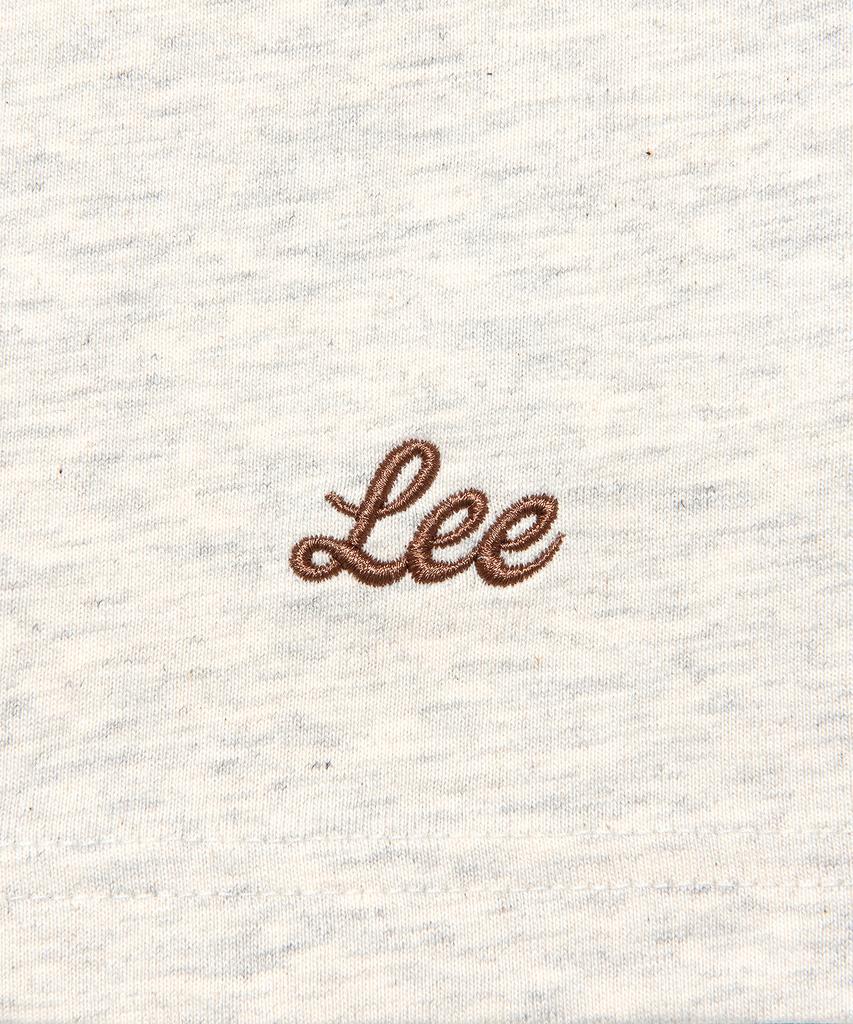 LEE Women Raglan Typo T-Shirt Oatmeal