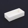 1Pcs High Purity High Temperature Resistant Multiple Sizes Ceramic Crucible 99% Alumina Square Crucible For Laboratory