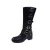 Boots women's new autumn boots platform popular Maillard western cowboy boots