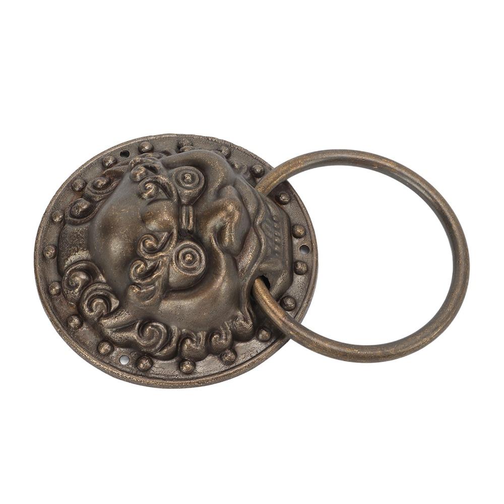 Bronze Antique Door Knocker Brass Door Handles Cabinet handle Decorative Knob  Home Furniture