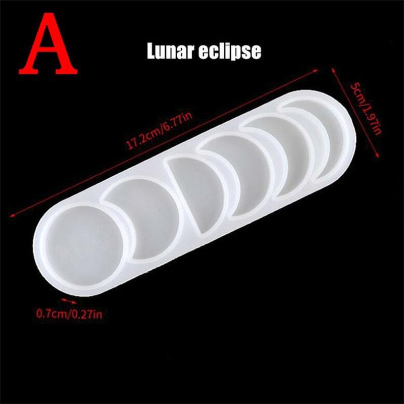 DIY Ručně vyráběná forma Hvězda Slunce Měsíc Silikonová pryskyřičná forma Šperky Ozdoby Pryskyřičná forma Silikonová