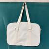 PU Leather JK Uniform Shoulder Bag Large Capacity Messenger Bag JK Tote Bag  Travel