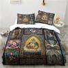 Jesus Christ Christian Religious Bedding Set Duvet Cover Quilt Cover Pillowcase King Queen Size