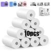 3-20 Rolls 57x25MM Thermal Paper Color Children Camera Instant Print Kids Camera Printing Paper Replacement Accessories Parts Fuel Injectors 6