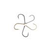 100Pcs 1 Box High Quality 10 Sizes Carbon Steel Durable Head Fishing Hooks Fish Bait Fishook