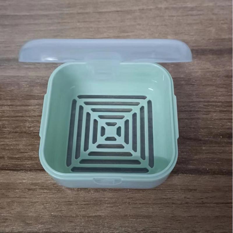 1Pce Travel Mini Soap Box Portable Leak Proof Soap Storage Box, Suitable For Dormitory Travel, Camping