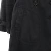 Paul Smith BLACK Trench Coat 40 Black Vest Liner Included Women Used