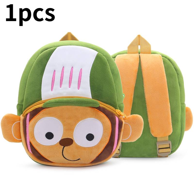 Sports Meet Animal Children Plush Backpack Storage Shoulder Bag Fashion Gift