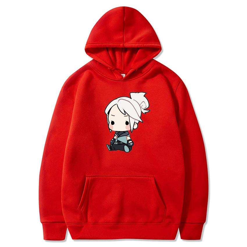 New VALORANT Hoodies Anime Cartoon FPS Game Print Streetwear Unisex Women Fashion Oversized Sweatshirts Hoodie Pullovers Tracksuits