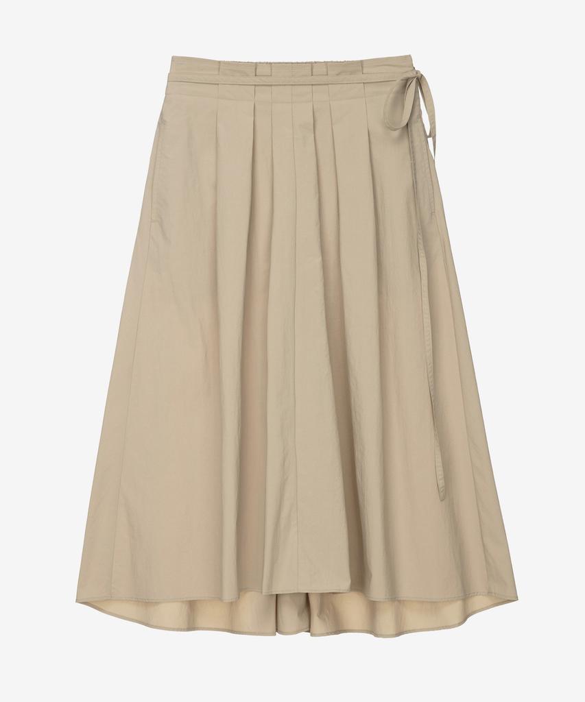 MIND BRIDGE WOMEN [W] Pleated Belted Elastic Skirt - 3 Colors