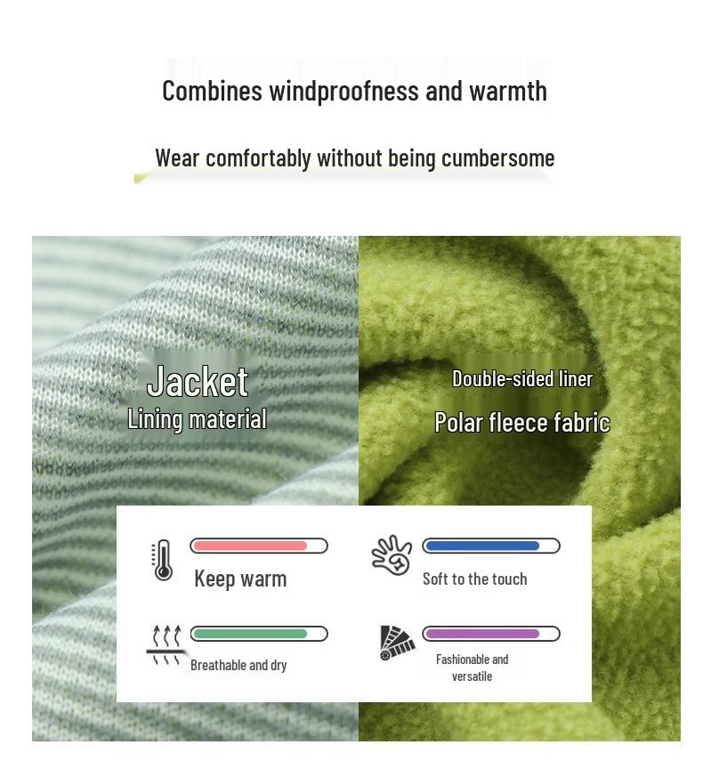 Kids' Thickened Ski Suit Set: Warm DuPont, Three-Proof Mountaineering Jacket for Boys & Girls, Primary School Students, Three-Piece.