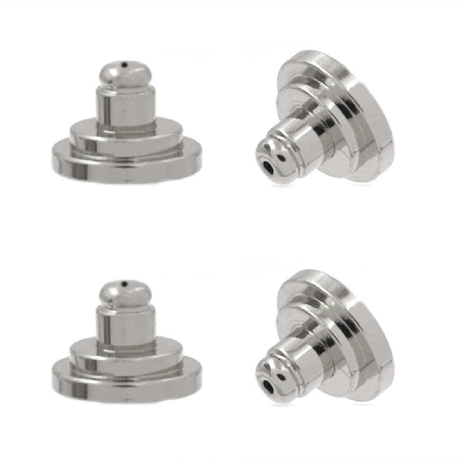 

4 шт. Задники для серег-пусет для тяжелых серег, фиксирующие застежки для серег, сменные, поддержка для серег для украшения ушей