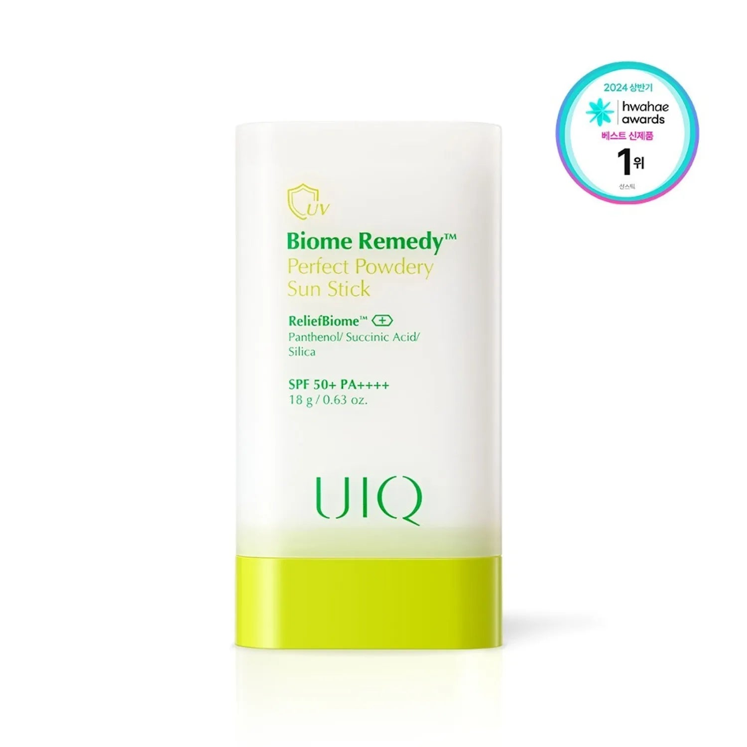UIQ Biome Remedy Идеальный пудровый солнцезащитный стик 18 г 18g