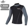 SBART 1.5mm Men's Split Wetsuit Top