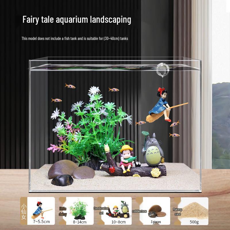 Ananas Huis Aquarium Decoratieset – Thema Figuurtjes en Decoraties van SpongeBob