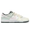 Nike Chaussures de Skateboard Dunk Résistantes à l'Abrasion Basse Unisexes Rose Vert DD1391-101(Équipe1235-)