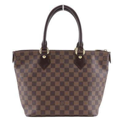 Louis Vuitton Torebka Saleya PM N51183 Brązowe płótno Damier Kobiety Używana