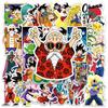 50 100Pcs Anime Dragon Ball Stickers For Kids Diy Graffiti Skateboard Laptop Water Bottle Motorcycle Cartoon Toy Decals Sticker