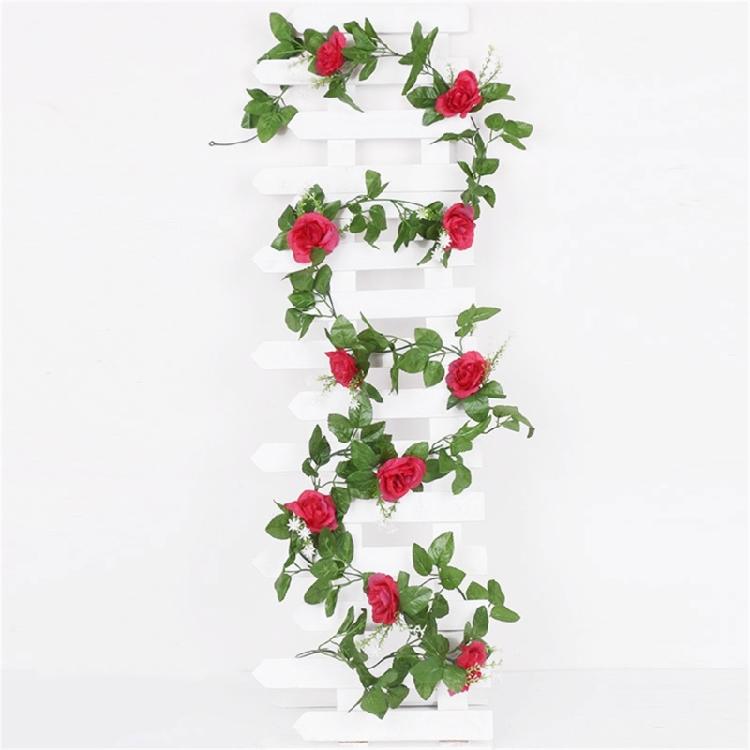 Artificial Rose Vine Artificial Flower Hanging Plant Decoration for Home Bedroom Garden Wedding Outdoor and Indoor Use