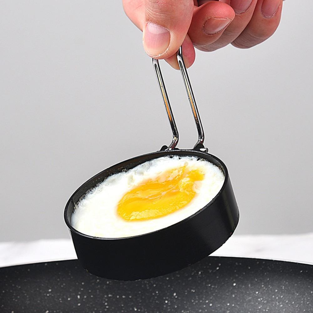 Egg Ring for Frying Eggs Nonstick Round Egg Cooker Ring Cooking Egg Mould Breakfast Sandwich Tool