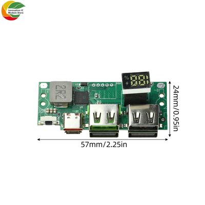 PD/QC Full-Protocol Digital Display Fast Charging Module IP5356 for 3.7V Battery Power Banks DIY Charging Protection Module