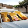 Anime S-Spy X Family Sun Visor Car Windshield Sun Shade  Front Window Sunshade UV Block Heat Insulation Cover Parasol