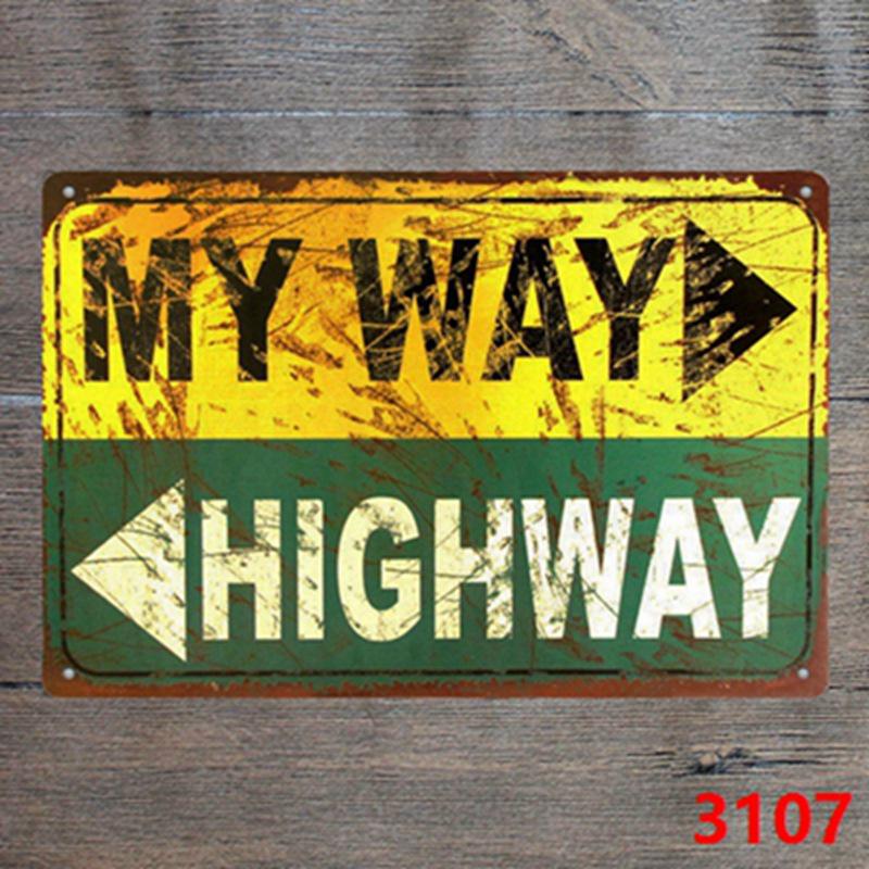 Custom Gun Humor Tin Sign for Restaurant, Bar, or KTV Decor
