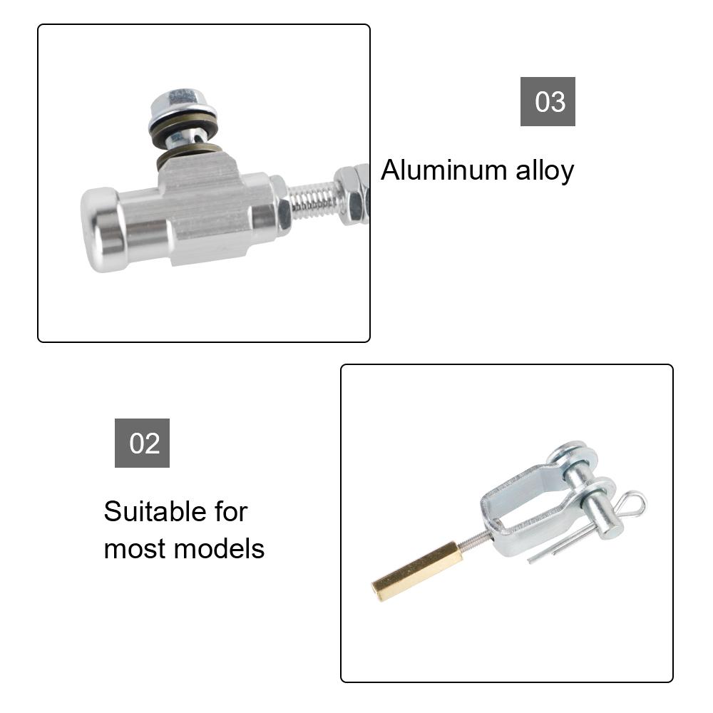 Motorcycle Hydraulic Universal Hydraulic Clutches Brake Master Cylinder Rod System Efficient Transfer Pump Clutch Performance