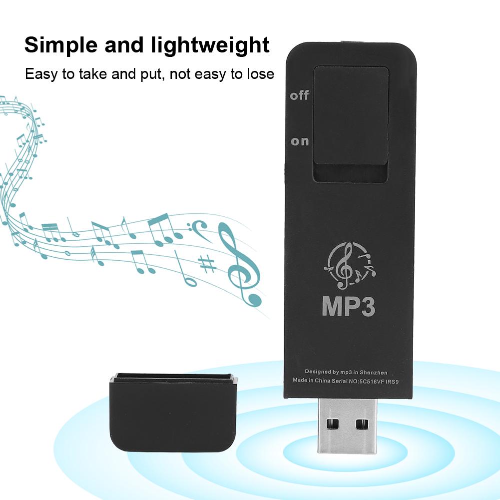 Portable Mini MP3 Music Player Lossless Sports Player Support 32GB Memory Card
