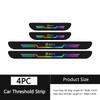 4PCS Car Threshold Protection Strip Anti-scratch Door Strip Sticker For BMW E36 E39 E46 E60 E90 E90 F10 F30 E93 G20 G21 X6 X5 X3 blfg97