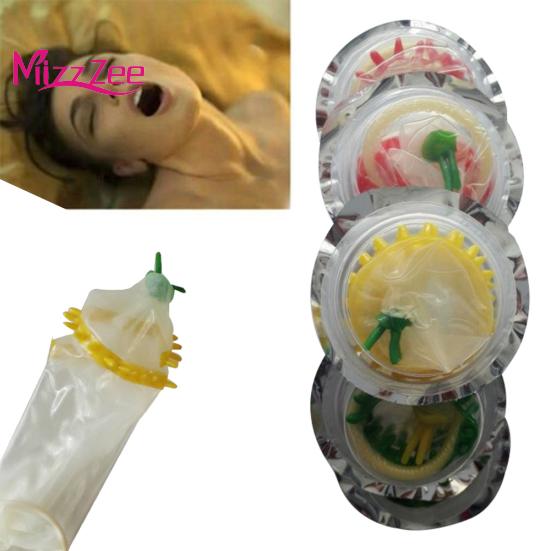 Sex Care 10Pcs Flower Sex Condoms Lubrication Penis Contraception Sleeves Products