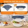 11 Pcs Beeswax Food Wrap Set Reusable Environmental Organic Cotton Bread Sandwich Cheese Fruit Wraps Food Bowl Covers