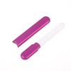 Glass Nail File With Case, Crystal Diamond Salon Best Beauty Nail Buffer For Natural And Acrylic Nail