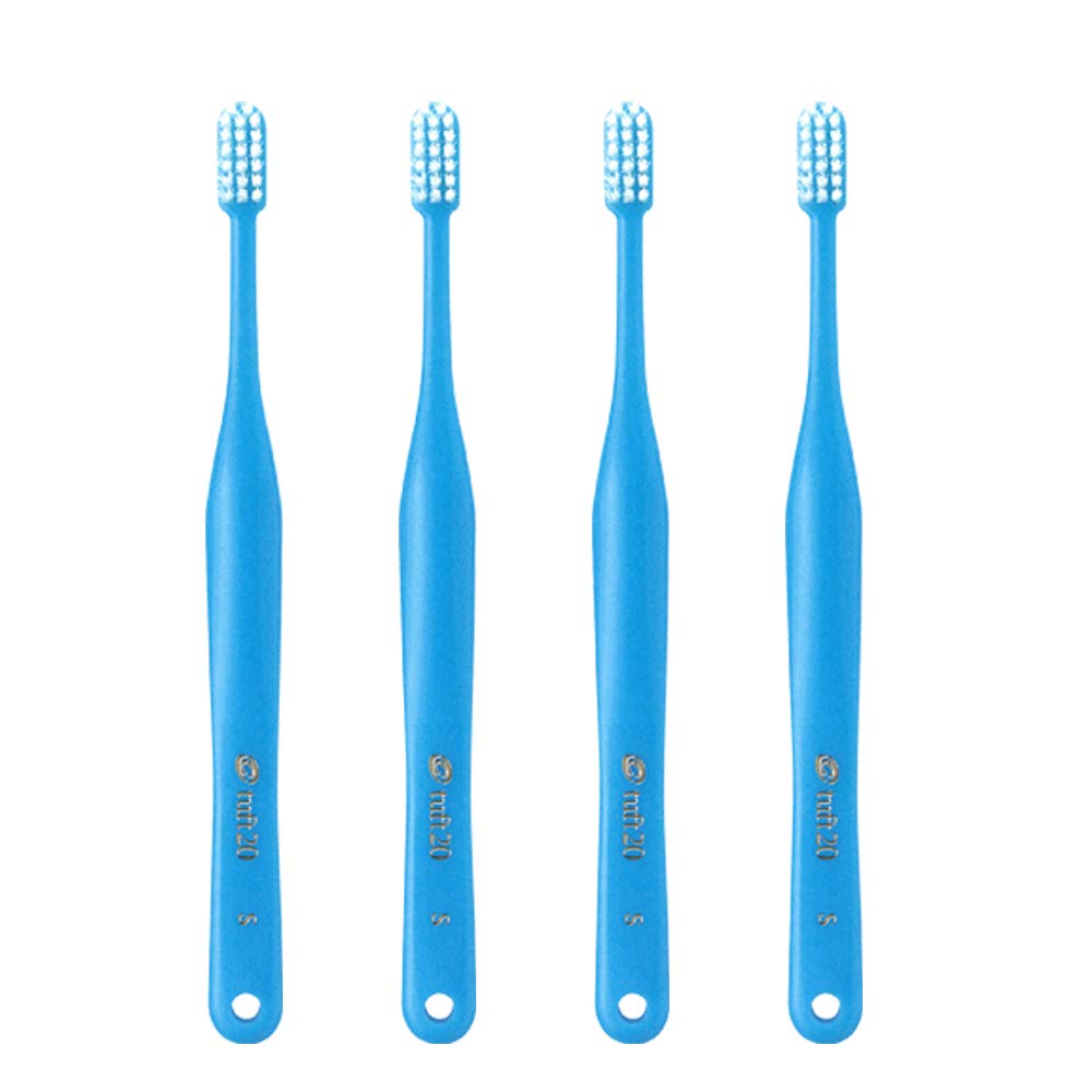 

[25 pieces] Oral Care Toothbrush Adult Tuft 20 S Sky Blue