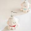 Ceramic Dog Shape Lotion Bottle Dog Shape Shampoo Bottle Shower Gel Separate Bottles  Kitchen