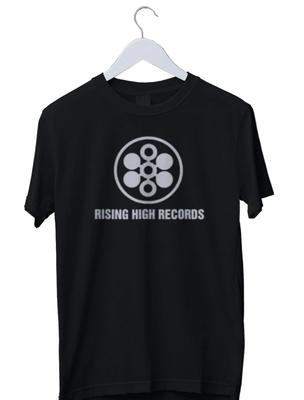 Rising High Records Graphic Print T Shirt Mens S M L XL 2 3 4 XL