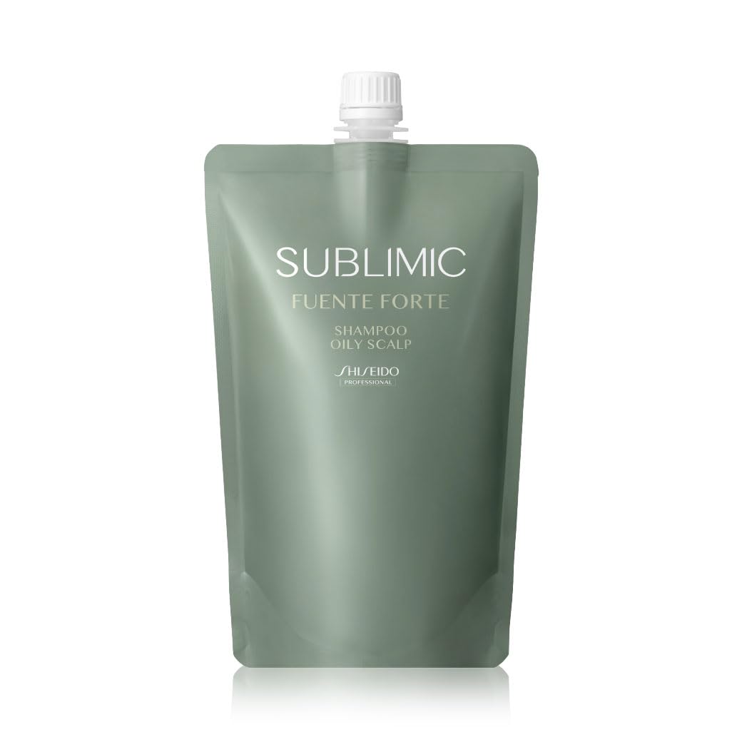 Shiseido Professional Sublimic Fuente Forte Shampoo For oily scalps 450mL OS (Refill) зелёный