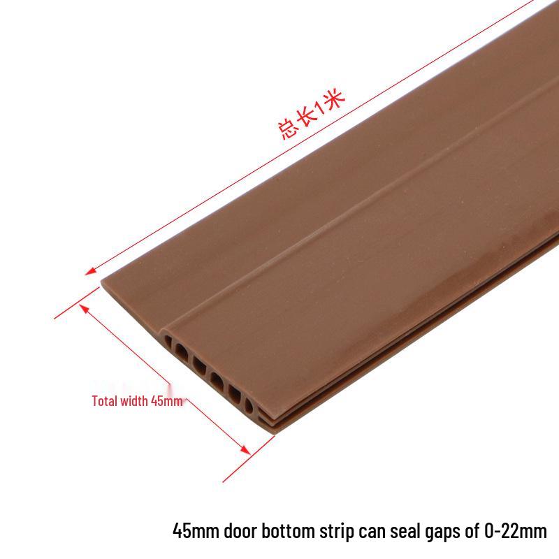 

45mm Self-Adhesive Door Bottom Seal Strip – Soundproof, Windproof, Waterproof for Glass, Wooden, and Anti-Theft Doors.