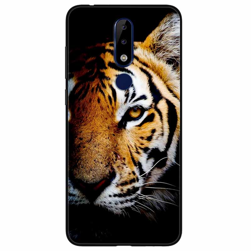 For Nokia 5.1 Plus Case Soft Silicone Cartoon Fashion TPU Phone Cases for Nokia X5 Cover 5.1Plus Cute for NokiaX5 Protective