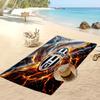 Juventus FC Printed Beach Towel Quick Dry Soft TowelPortable Large Rectangular Beach Blanket for Travel Swimming Pool