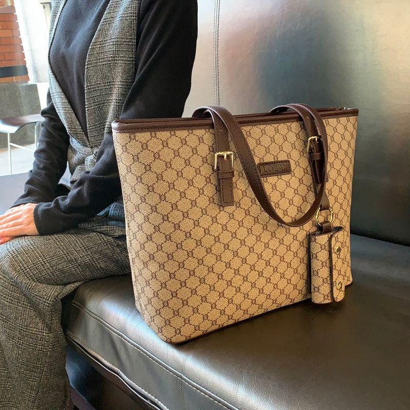 

Сумка Женская Модная Ручная Самая Простая для Сочетания Сумка для Поездок Roman pattern