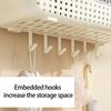 Space Saving Waterproof Wall Shelf for Bathroom Kitchen Easy Installation Multiple Layer Cosmetic Organizers